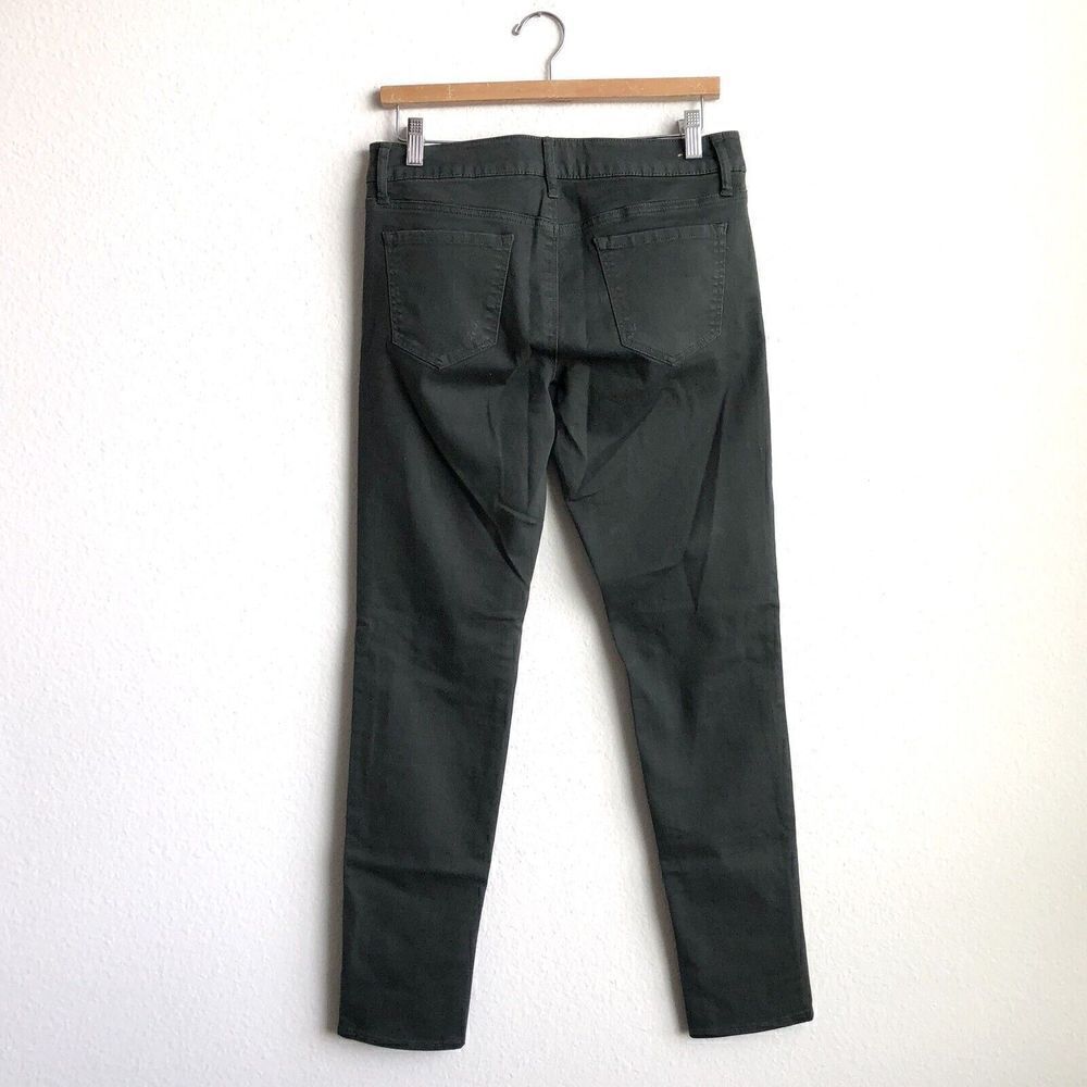 Empyre Tessa Skinny Jeans Women's Size 7 Olive Green Distressed with Stretch - Picture 9 of 11